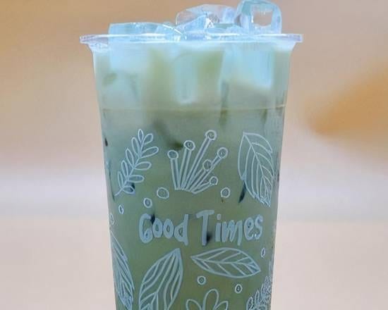 M22. Honeydew Milk Tea.